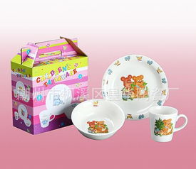 一站式采購指南 廠家直銷日用陶瓷、酒店餐具與兒童餐具套禮盒